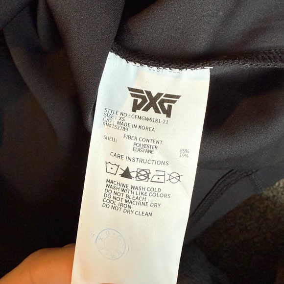 PXG Full Zip Black Jacket - Picture 6 of 6